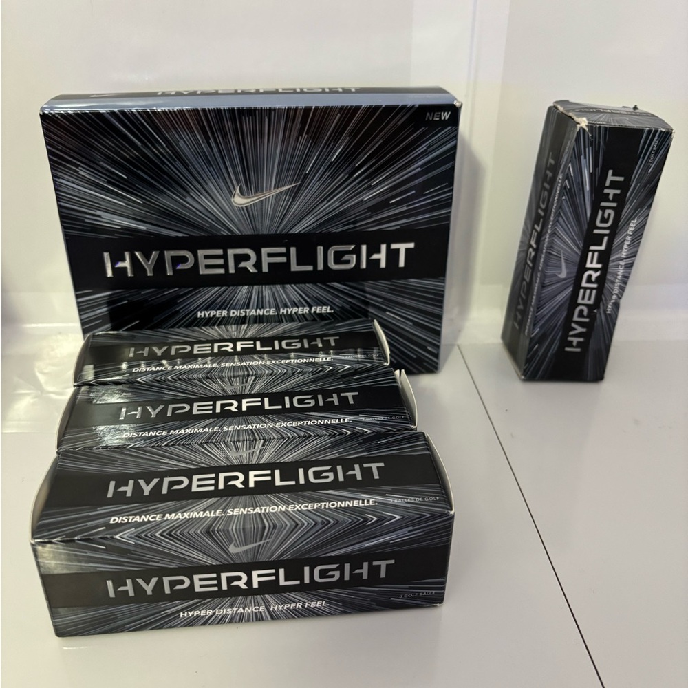 Nike HYPERFLIGHT Golf Balls - 24 balls total (21 New in Box; 3 pre-owned)
